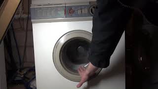 Zanussi ZWD1013J Washer Dryer : Cotton 95'c Auto half load : wash tumbles (Pt 5/16)