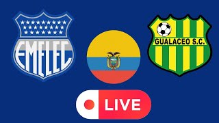 Assistir Emelec x Gualaceo ao vivo/Campeonato Equatoriano 2023/Com imagens e narração