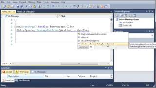 Visual Basic Tutorial 40 MessageBox Input