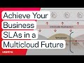 Achieve your Business SLAs in a Multi Cloud Future