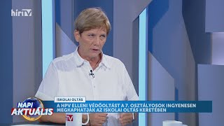 Napi aktuális - Dr. Simich Rita (2024-09-09) - HÍR TV