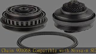 JF015E RE0F11A CVT Auto Transmission Drive Pulley Set 29 Teeth With Belt Chain 901068 Compatible wi