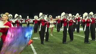 Totally NOT the Rutgers Marching Scarlet Knights (2021) performing at Lucas Oil Stadium