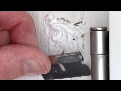How to Patch a Hole in a hollow core Door - Fix & Repair How to Patch a Hole in a hollow core Door - Fix & Repair