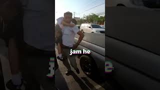 Biker saves a girl's life!