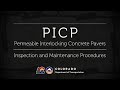 Permeable Interlocking Concrete Pavers - Inspection and Maintenance