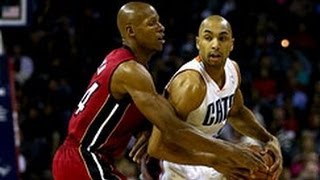 Gerald Henderson Denies Udonis Haslem at the Rim!