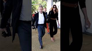 Carla Bruni et ancien président français Sarkozy, Venise 2023 #celebrity#couple#singer  #sarkozy