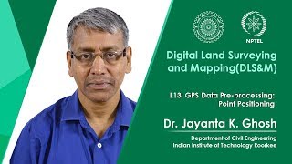 GPS Data Pre-processing: Point Positioning