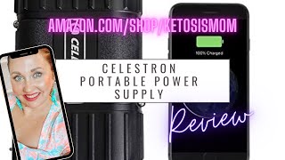 @KetosisMom Reviews @CelestronDotCom Portable Power Pack