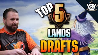 Top 5 Lands Decks in Vintage Cube Draft