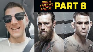 MMA Pros Pick - Conor McGregor vs. Dustin Poirier - Part 8
