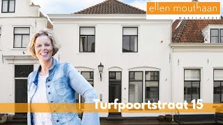 Een ruim en statig herenhuis aan een van de mooiste straten van de Vesting | Turfpoortstraat 15