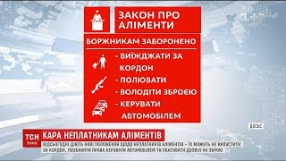 Набув чинності закон, який посилює відповідальність злісних неплатників аліментів