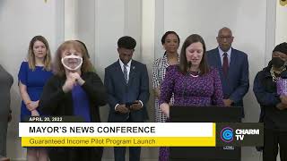 Guaranteed Income Pilot Program Launch; April 20, 2022