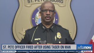 St. Pete police chief discusses firing of officer who used excessive force