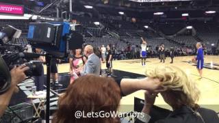 Entire Stephen Curry pregame routine, Golden State Warriors (3-0) vs Spurs, WCF Game 4