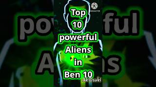 Top 10 powerful Ben 10 aliens|Ak@suki|#anime #naruto #itachi #viral #trendingshorts #trend #top