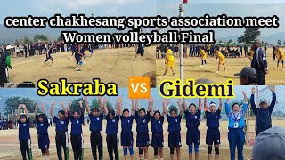 CCSA meet || women volleyball Final || sakraba 🆚 Gidemi @atonagavlog700