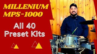 Millenium MPS-1000 | All 40 Preset Kits - Room Noise | Recensione #millenium #mps1000 #thomann