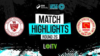 SSE Airtricity Men's Premier Division Round 26 | Sligo Rovers 0-2 St Patrick’s Athletic | Highlights