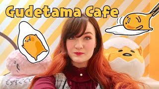 Gudetama Cafe in Osaka Japan