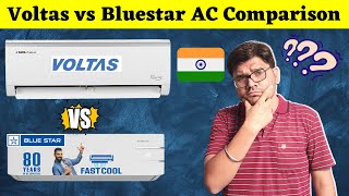 Voltas vs Bluestar AC Comparison 2023 ⚡ Best Indian Brand AC in India 2023  @Dealfixkaro ​