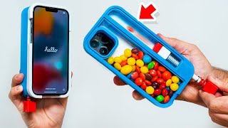 I invented a candy dispensing iPhone Case (iPhone 13 Pro Max!)