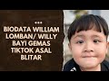 Profil Biodata William Lomban Alias Willy, Tiktokers Cilik yang Miliki Banyak Penggemar.