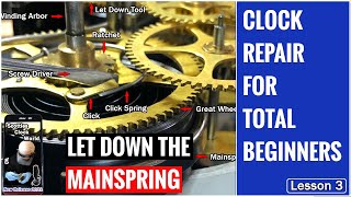 Clock Repair For Total Beginners - Lesson 3