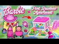 Cute Neon Rainbow Apartment 💖 Build Barbie Pink Dream House 😍Toca Boca House Ideas |Toca Life World