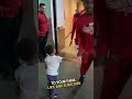 this little fan met the atlanta hawks and this happened... watch till the end 💕💕 shorts