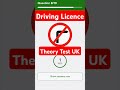 driving licence theory test in the uk questions and answers