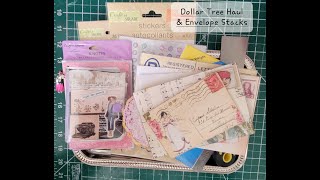 Dollar Tree 🌳 Haul \u0026 Envelope Stacks