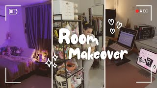 EXTREME ROOM MAKEOVER : rearange, stress cleaning + organization!