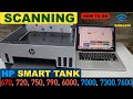 HP Smart Tank 670, 720, 750, 790, 6000, 7000, 7300, 7600 Scanning | Save As PDF File | HP Printers.