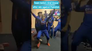 Asia Cup 2022 T20: Indian team celebrates win against Pak with viral dance moves
