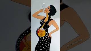 Wednesday Stop Smoking 🚫 And save your baby❤️ #rifanaartandcraft #shortvideo #deepmeaningvideos