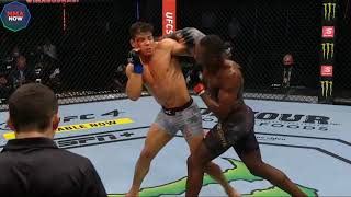 Slow Motion: Israel Adesanya is a master of techniques.