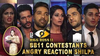 Bigg Boss 11: BB11 Contestants ANGRY Reactions On Shilpa Shinde WINNING Bigg Boss 11