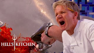 Gordon FURIOUS Over Cold Sauce | Hell's Kitchen