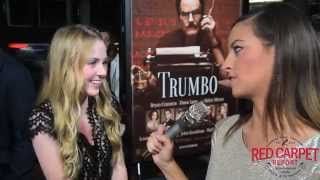 Becca Nicole Preston Interviewed on the Red Carpet at U.S. Premiere of TRUMBO #TrumboMovie