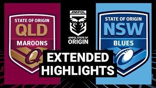 State of Origin 2017 | Game 3 | Extended Highlights | NRL