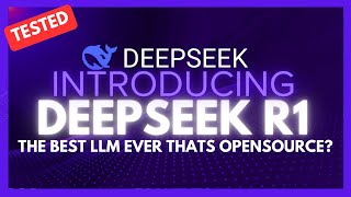 Deepseek-R1 (Tested): BEST LLM EVER That's Opensource? AGI IS HERE! (Beats O1 \u0026 3.5 Sonnet)