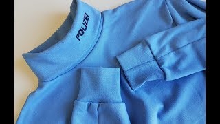 How to sew turtleneck long sleeve Tutorial.Two ways to sew the sleeve Dwa sposoby wszywania  rękawa