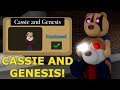 How to get CASSIE AND GENESIS in PIGGY: FORGOTTEN MEMORIES! - Roblox