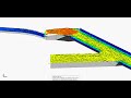 Simulation of a stilling pool and channel connection [#Iber model]