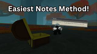 The EASIEST METHOD To FARM NOTES | Deepwoken Guide