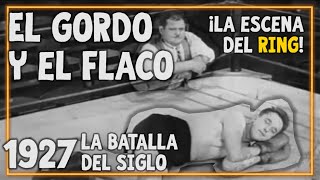 El gordo y el flaco - La batalla del siglo - Cine Mudo - (Subtitulos en Español)