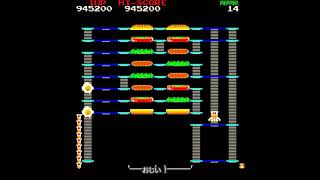 ハンバーガー5面稼ぎ解説 (Burger Time: the scoring-tricks in the 5th stage.)